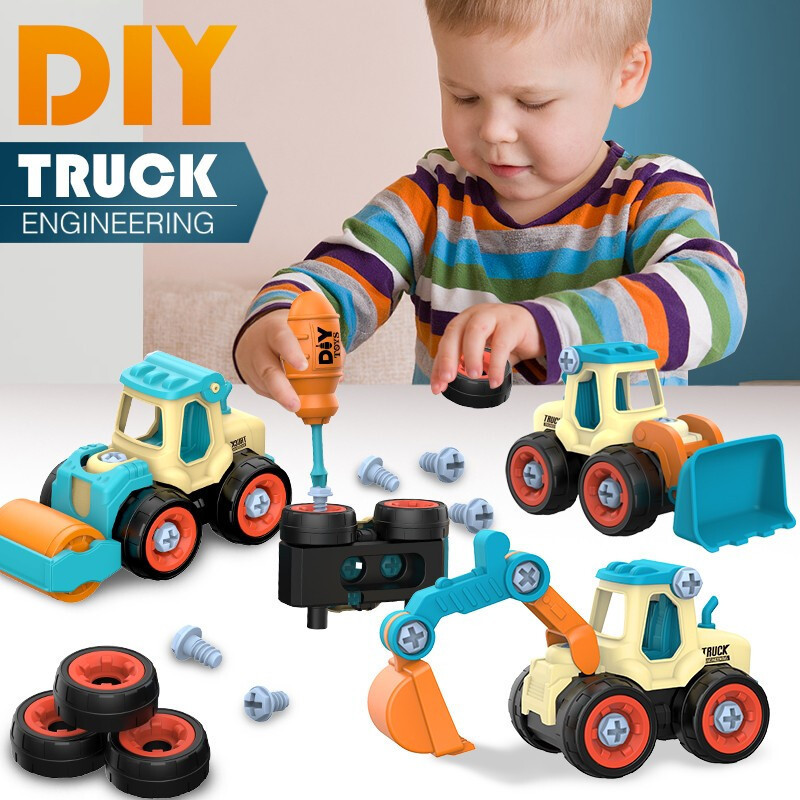 Kids Education Tools - Mutter Demontage Laden Entladen Engineering LKW