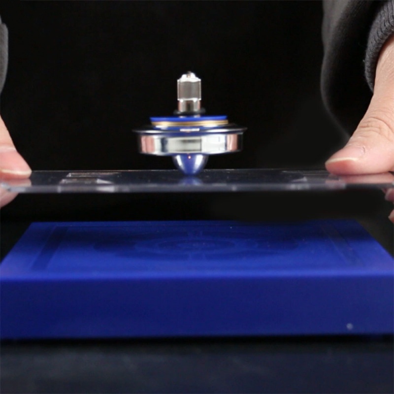 Kids Education Tools - Magnetisches Levitations-Gyroskop-Spielzeug Schwebende Fliegende Untertasse Fliegendes