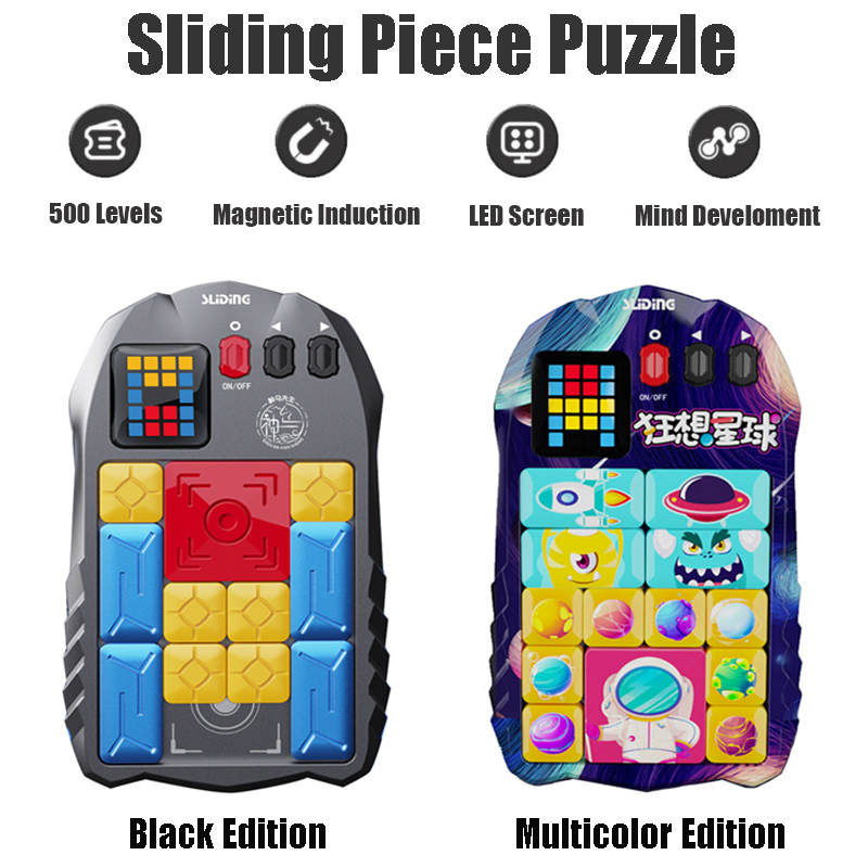 Kids Education Questions - Super Huarong Road Schiebe Stück Puzzle