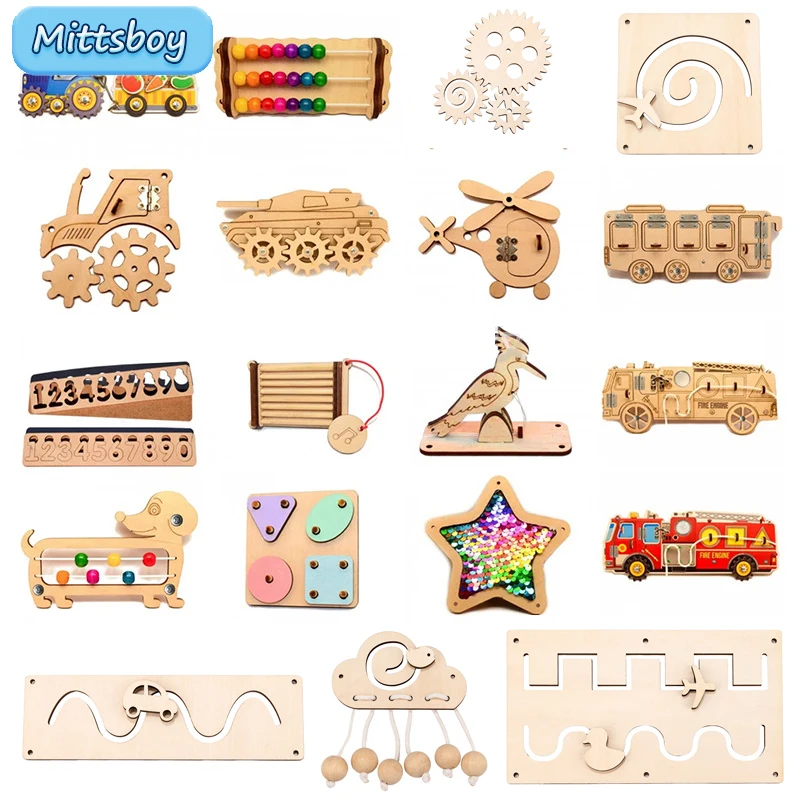 Kids Education Usa - DIY Beschäftigt Bord Montessori Heißluft Dalloon