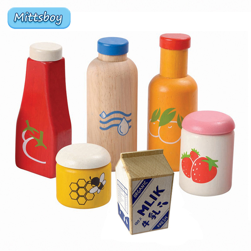Kids Education Usa - Baby Küche Spielzeug Holz 3D Spielzeug
