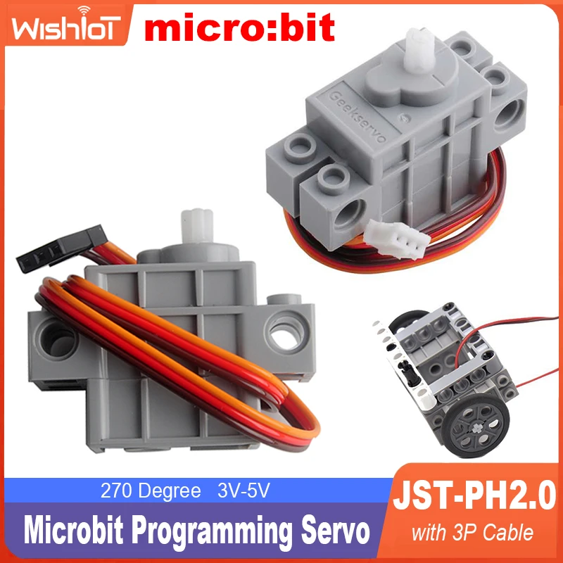 Kids Education Degree - Geek-Servo, programmierbar, 270 Grad, für Microbit