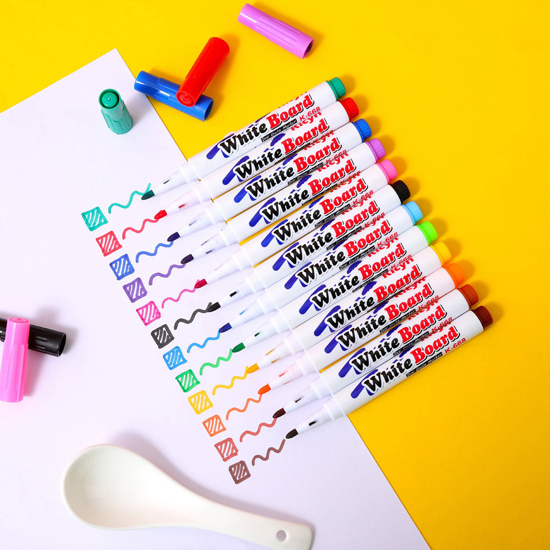 Kids Education Laptop - Kinder-Zeichenstift für Frühe Kunstbildung, Magischer Wasserfarbstift,