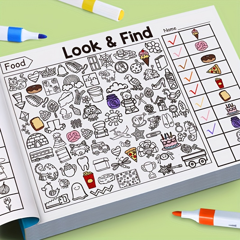 Malbuch für versteckte Gegenst – Kids Education Laptop Bewertung und Preis