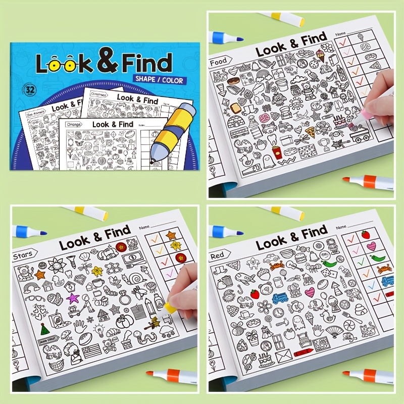 Malbuch für versteckte Gegenst – Kids Education Laptop Bewertung und Preis