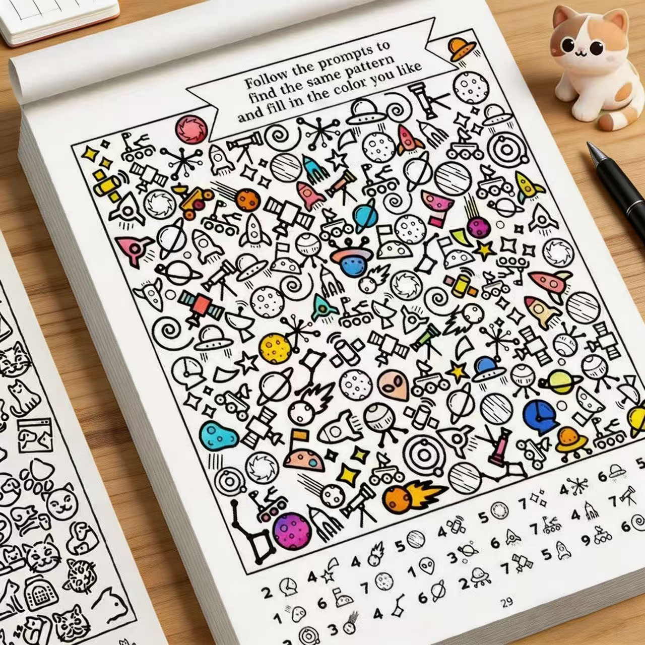 32-seitiges Such- und Finden-A – Kids Education Activities Bewertung und Preis
