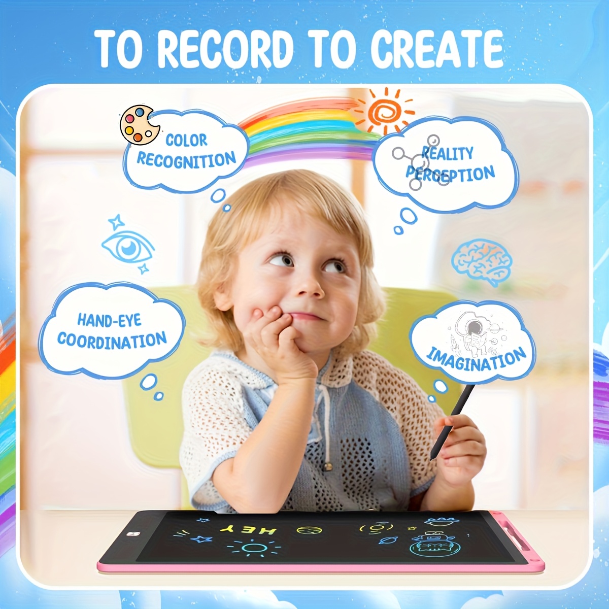30 Stück 8,5-Zoll-LCD-Zeichent – Kids Education Tools Bewertung und Preis