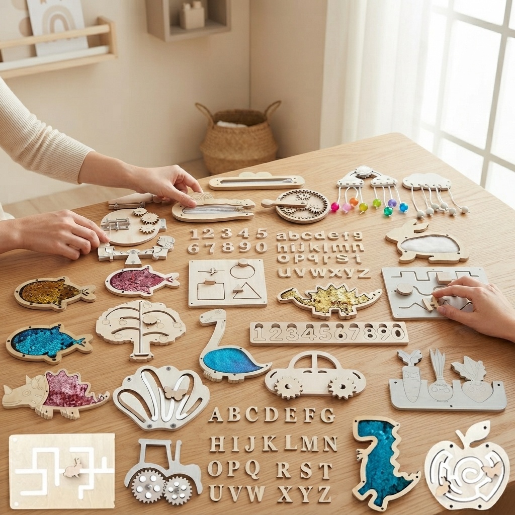Dinosaurier Busy Board Holz DI – Kids Education Usa Bewertung und Preis