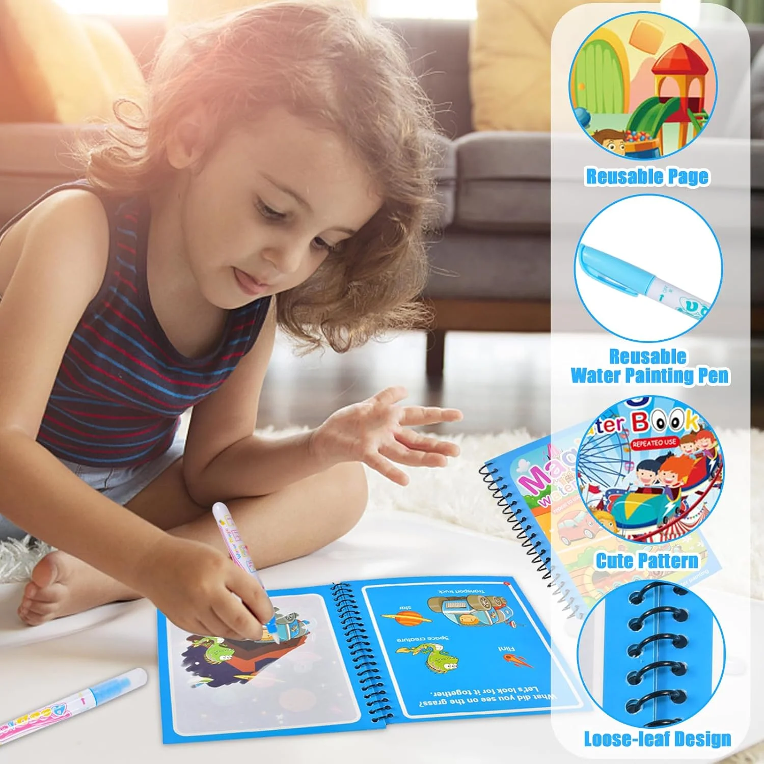 Kinder Graffiti Malwasser Bild – Kids Education Laptop Bewertung und Preis