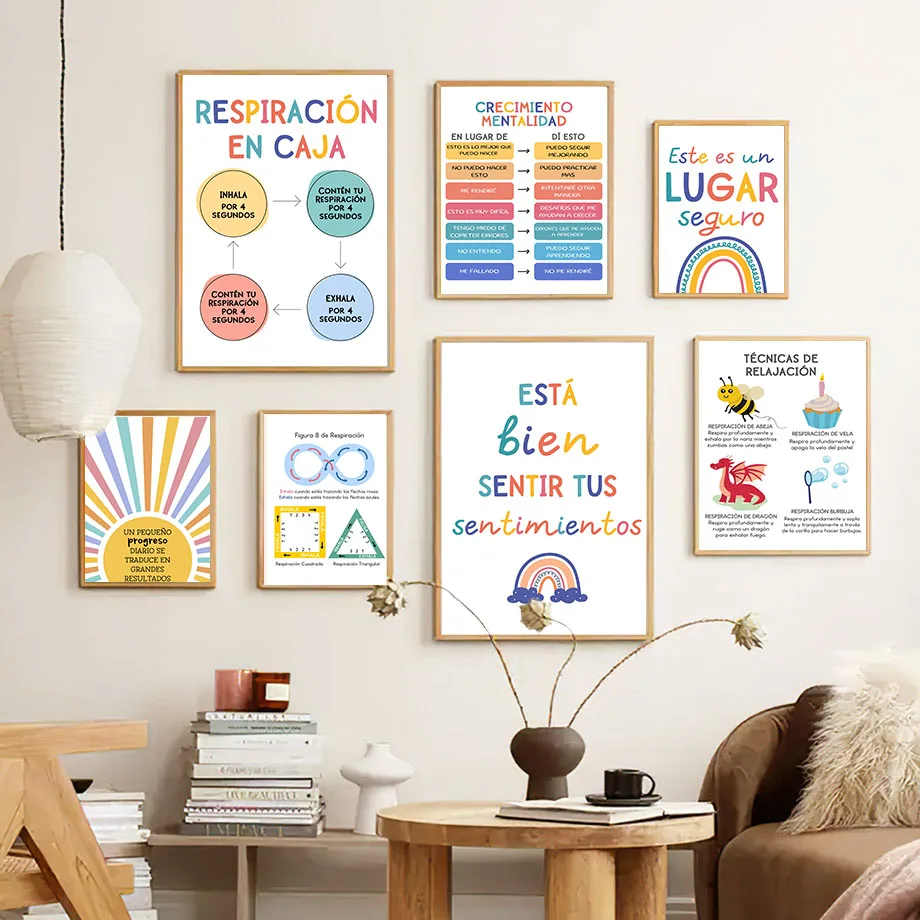 Spanische Bildung Motto Regenb – Kids Education Picture Bewertung und Preis