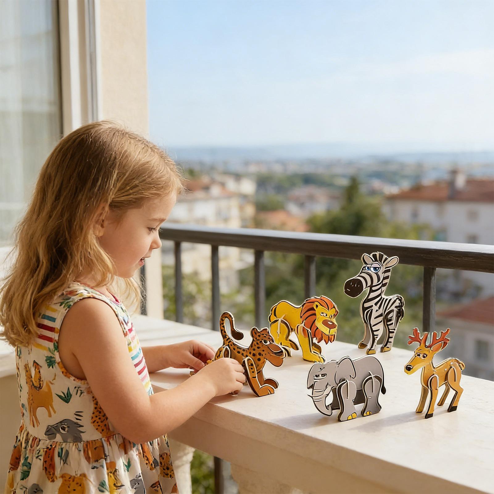3D-Cartoon-Puzzles für Kinder, – Kids Education Fun Bewertung und Preis