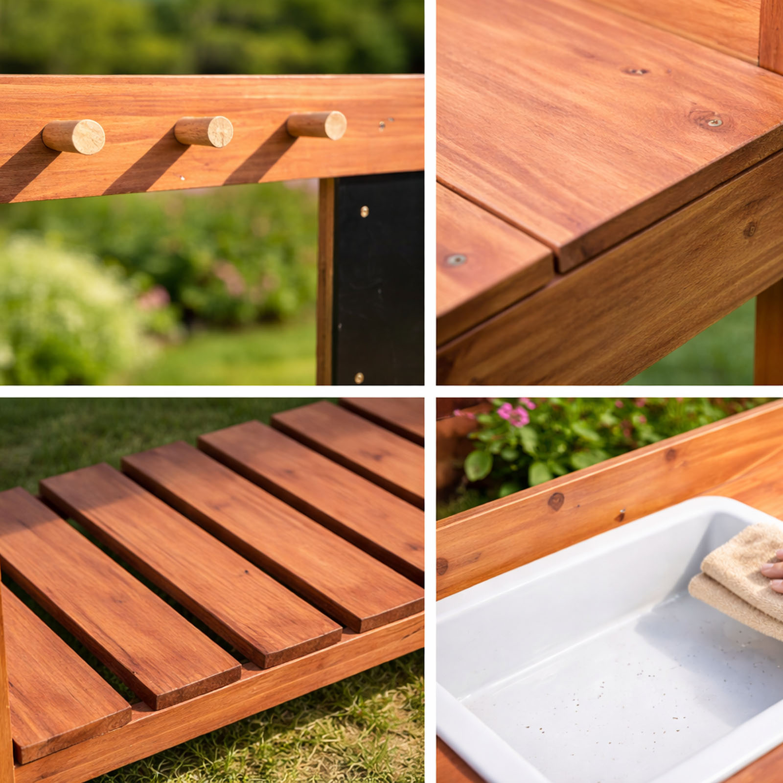 Holz-Pflanztische für Kinder,  – Kids Education Tools Bewertung und Preis
