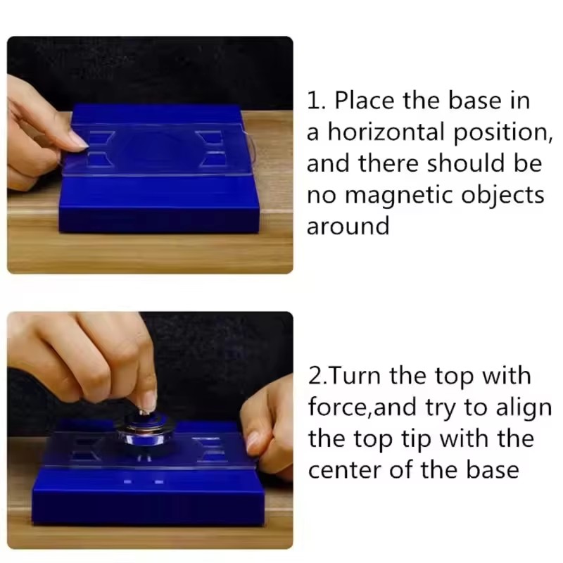 Magnetisches Levitations-Gyros – Kids Education Tools Bewertung und Preis