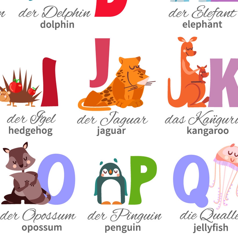 Deutsch Alphabet mit Tiere Kin – Kids Education Nursery Bewertung und Preis