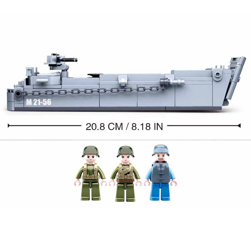 Sluban WW2 US Military Higgins – Kids Education Usa Bewertung und Preis