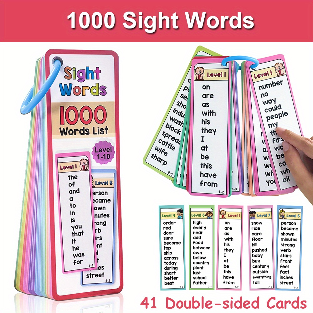 1000 Sichtwörter-Lernkarten fü – Kids Education Fun Bewertung und Preis