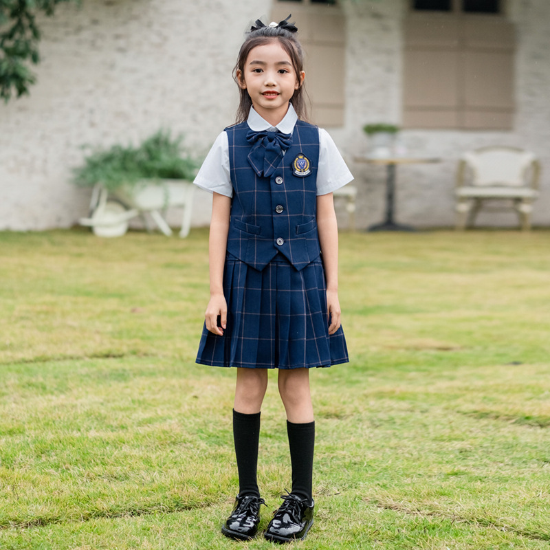 Kinder Britischen Plaid Weste  – Kids Education School Bewertung und Preis