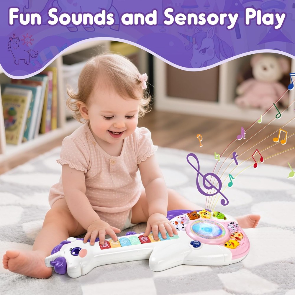 Musikalisches Einhorn-Spielzeu – Kids First Education Bewertung und Preis