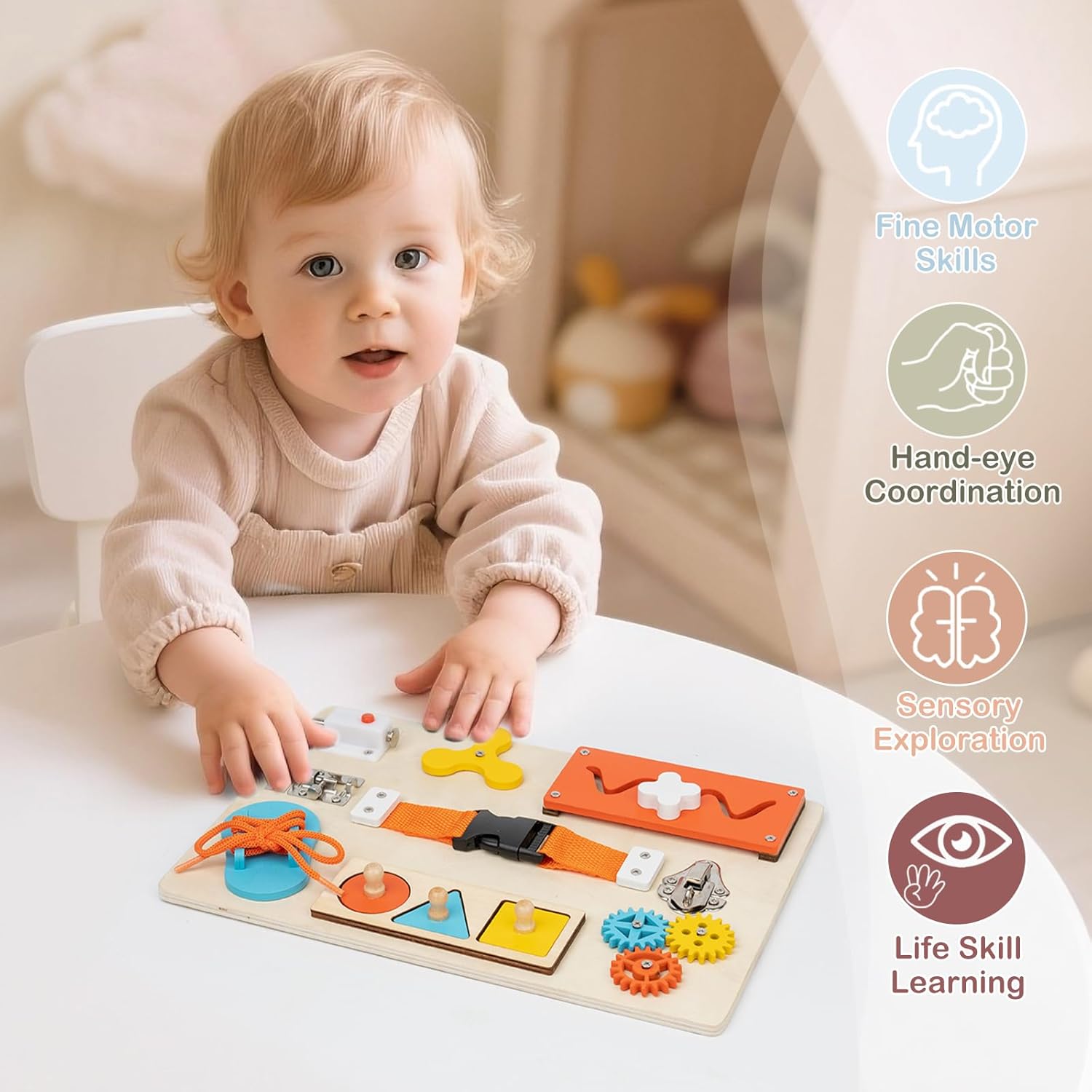 Montessori-Arbeitsbrett für Kl – Kids Education Activities Bewertung und Preis