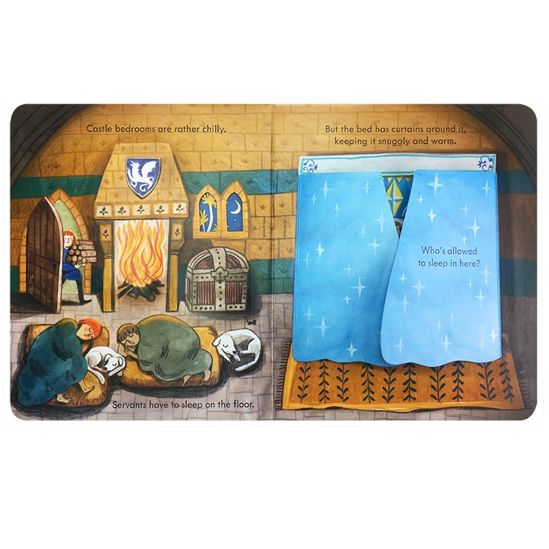 Usborne Peep Inside The Castle – Kids Education Picture Bewertung und Preis