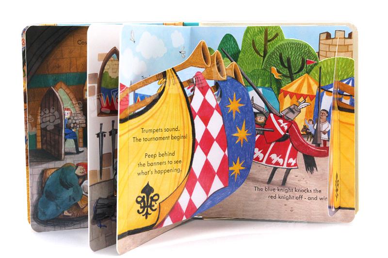 Usborne Peep Inside The Castle – Kids Education Picture Bewertung und Preis