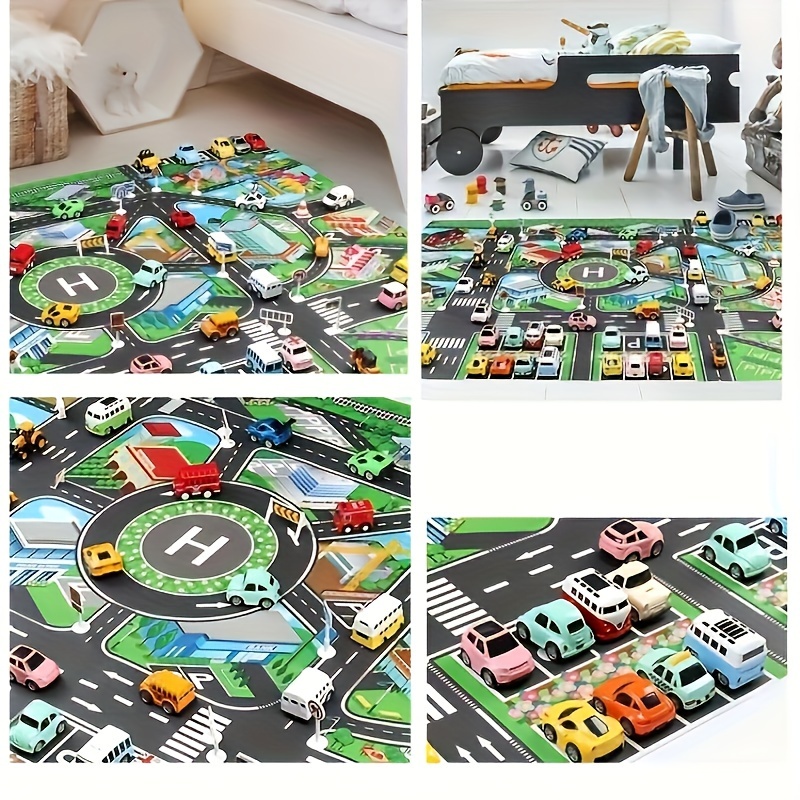 1 Stück, Stadtverkehr-Spielmat – Game Educational For Kids Free Bewertung und Preis