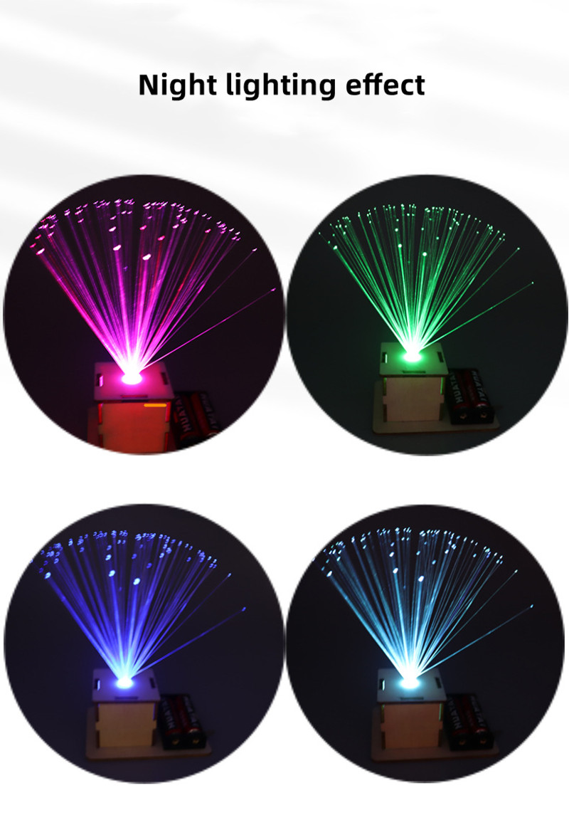 DIY Farbe Fiber Optic Licht ST – Kids Education Tools Bewertung und Preis
