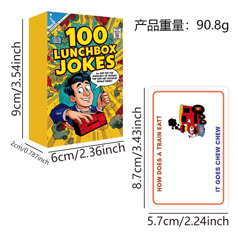 100 Lunchbox-Witzkarten Lustig – Kids Education Questions Bewertung und Preis
