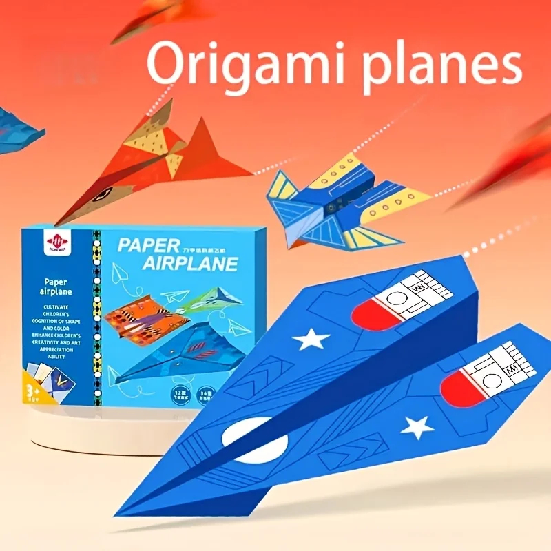 36 Blatt Papierflugzeug-Origam – Kids Education Activities Bewertung und Preis