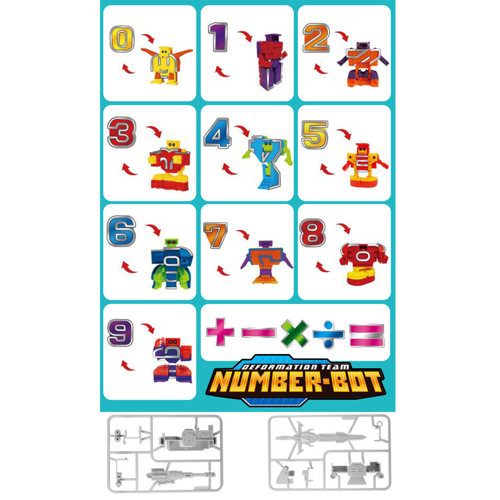 Nummer Roboter Spielzeug, Ziff – Kids First Education Bewertung und Preis